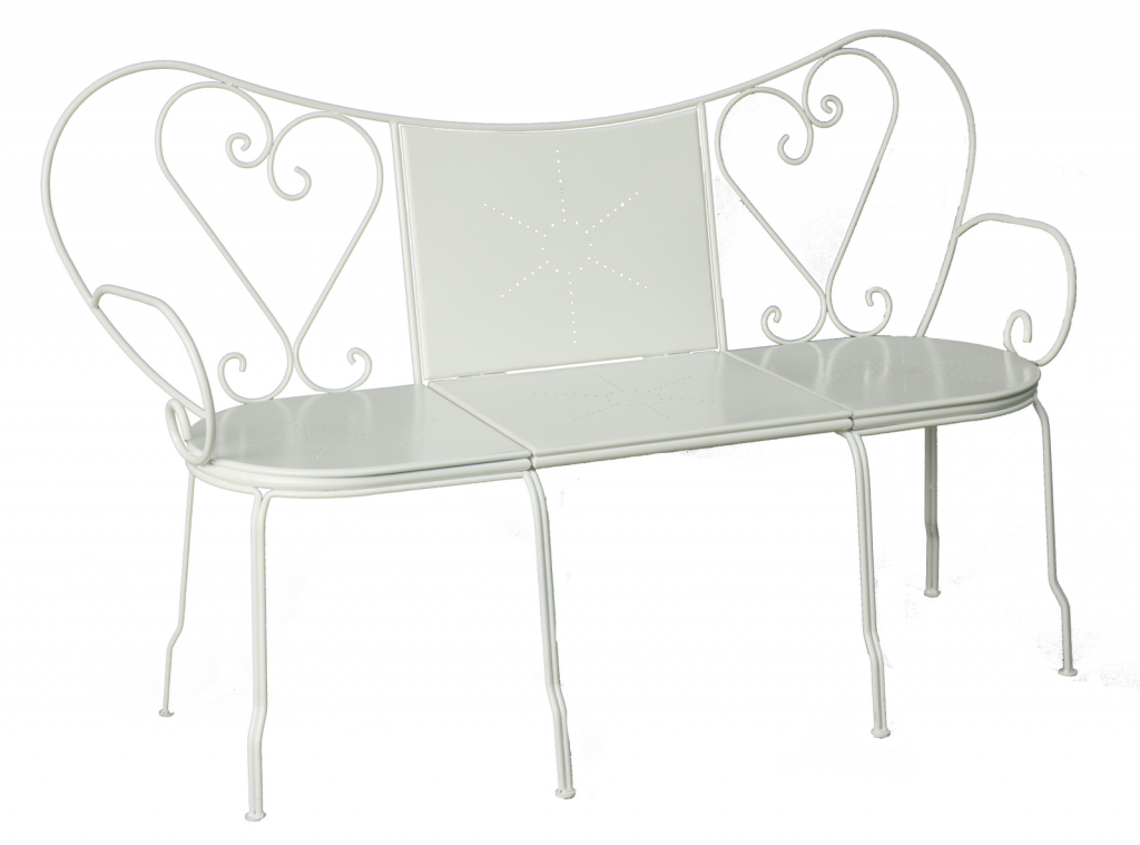 Banc myBalconia Romantic LoveBench baroque closed