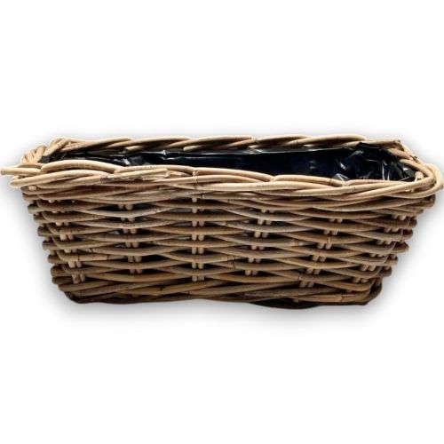 Jardinière Basket en Osier KUBU de 40X17X15cm