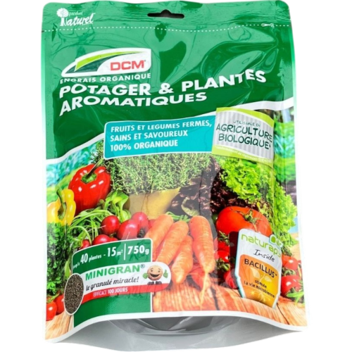 Engrais Potager & Aromatiques Organique DCM 750g