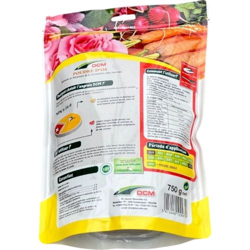 Poudre d'Os Organique DCM  - 750g